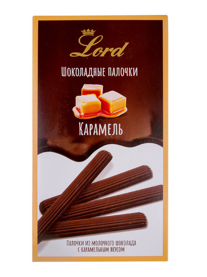  Палочки из молочного шоколада с карамельным вкусом, 80 гр в Когалыме