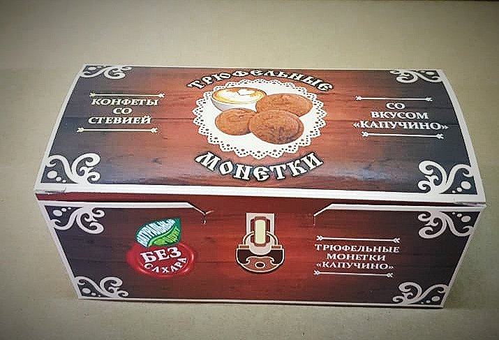  Трюфельные монетки вкус "Капучино" 170г в Когалыме